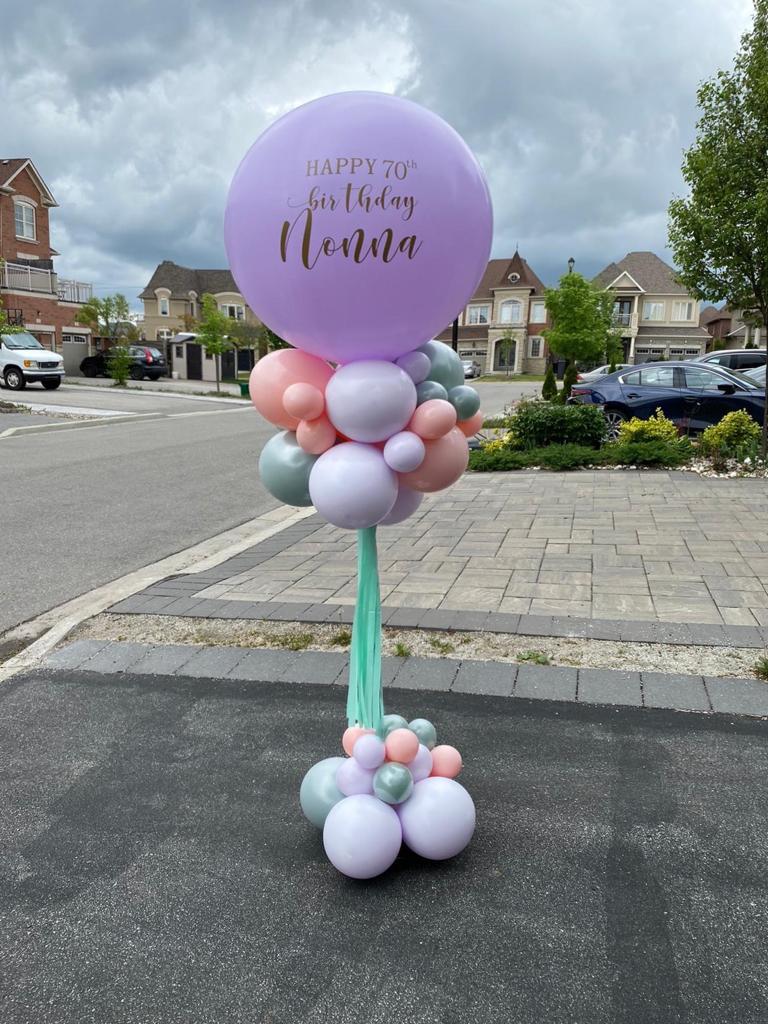 Giant Personalized Latex