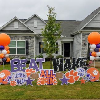 Custom Greeting Yard Party