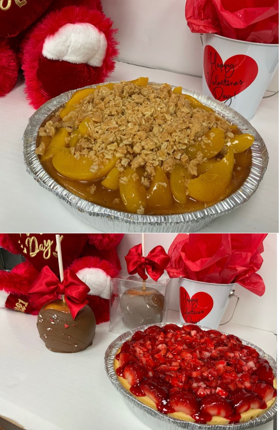 Peach Cobbler Cheesecake