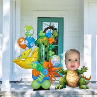 Number/Letter Organic Pedestal