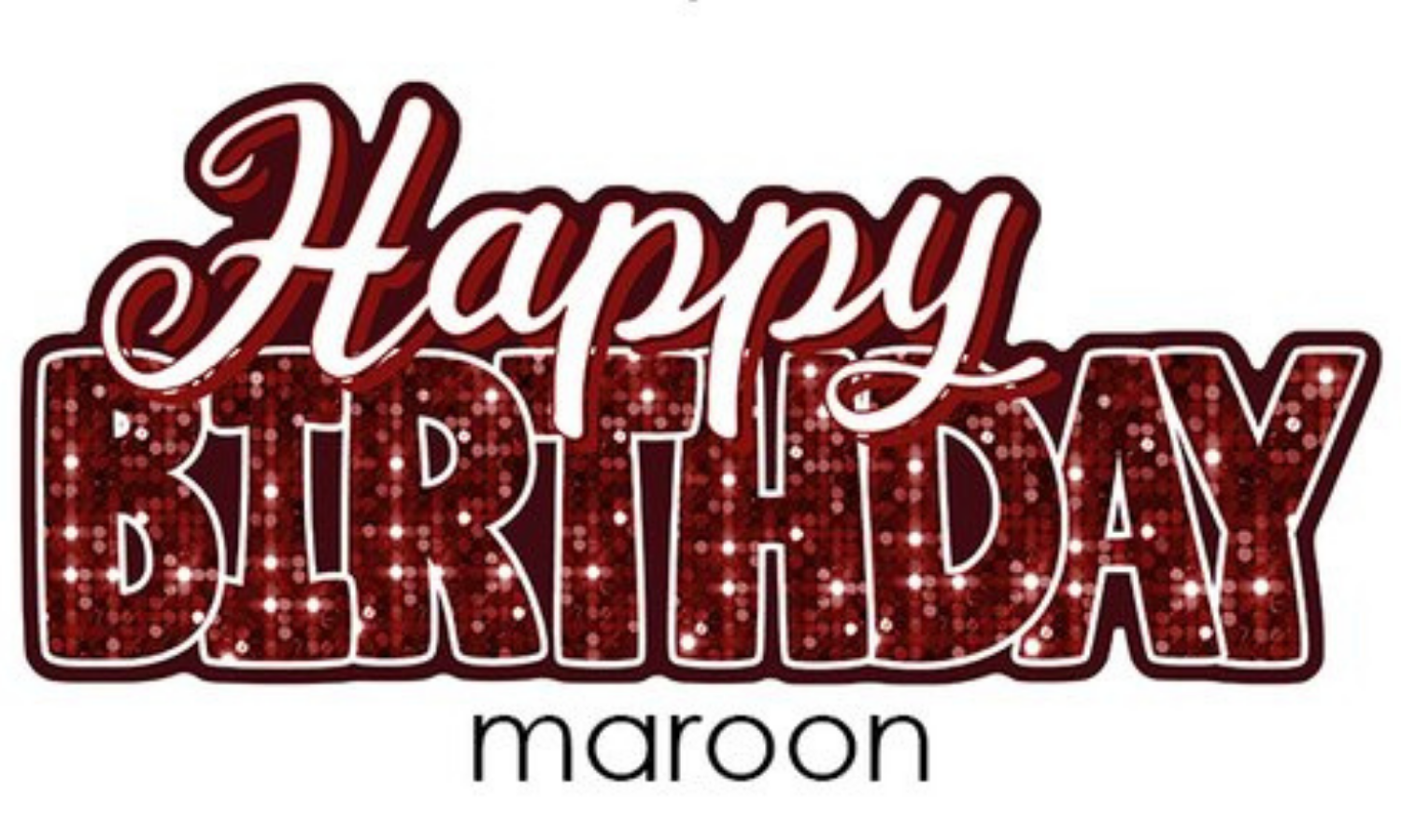 Maroon Sparkle