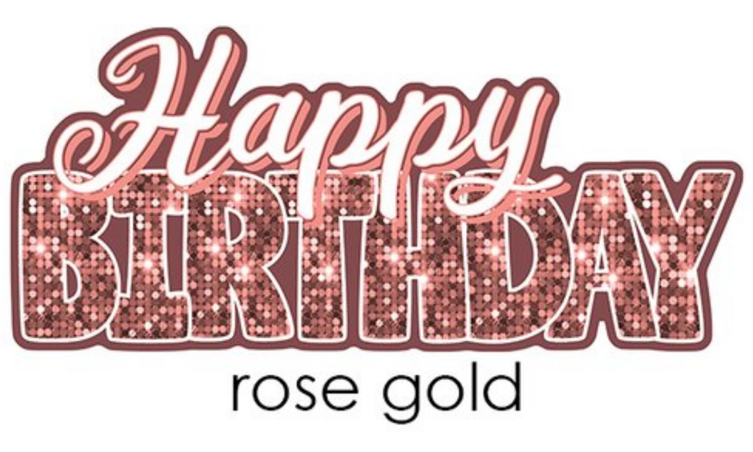 Rosegold Sparkle