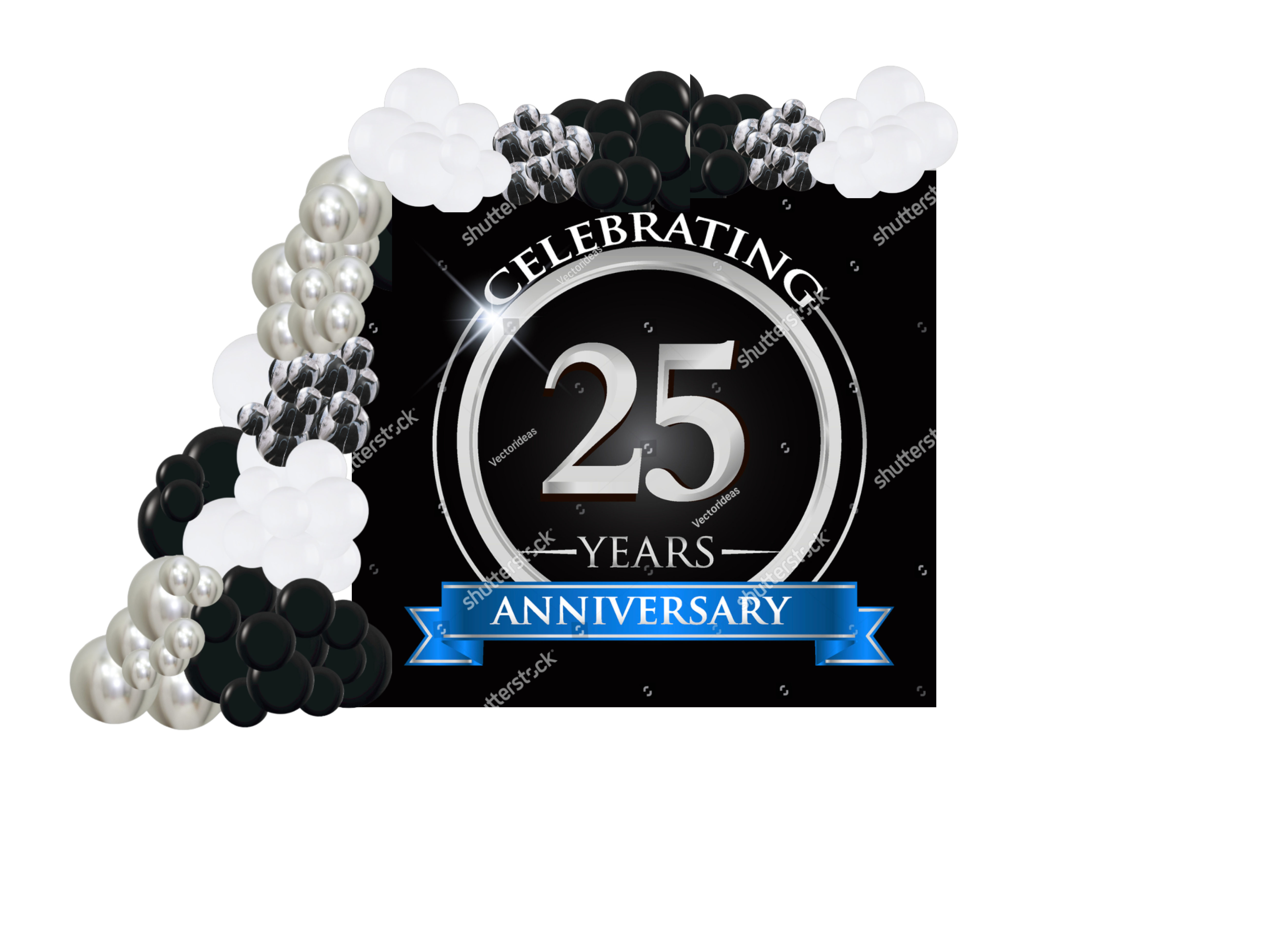 Along Top & One Upright