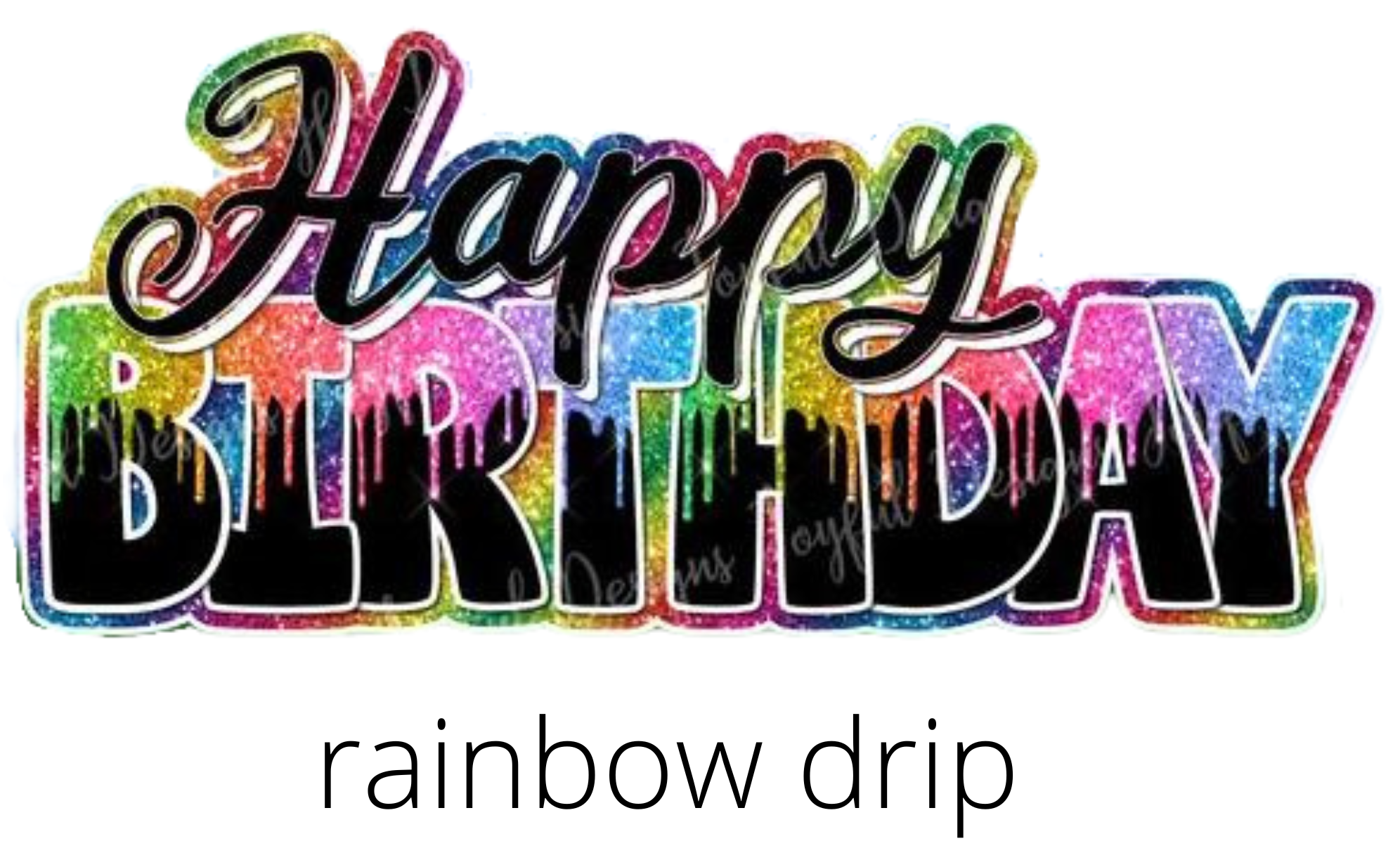 Rainbow Drip