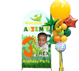 5ft Welcome Sign w/ Party Pole